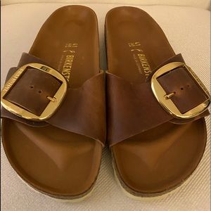 Birkenstock Big buckle Madrid Slide Sandals